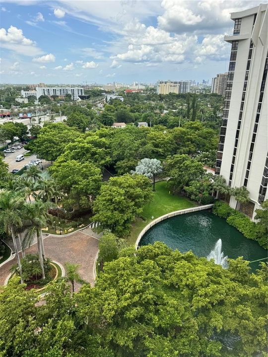 View from both bedroom windows