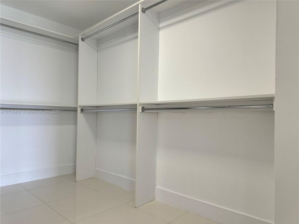 Generous Primary walk in closet with tons of storage