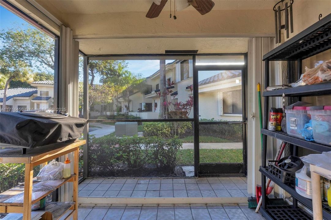 screened patio