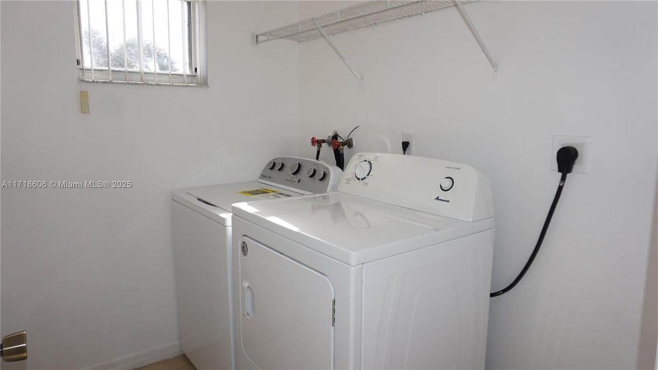 Laundry Room with new Washer and Dryer located in 2nd floor.