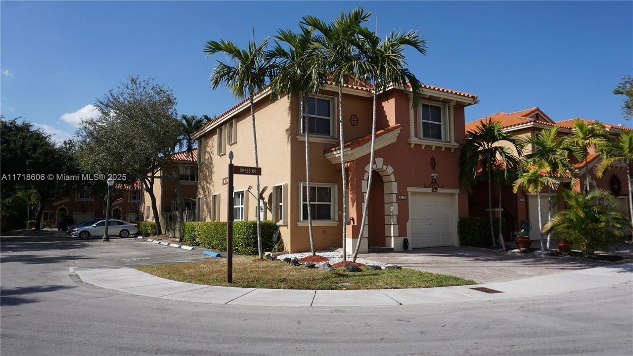 Corner townhouse next to Guest parking