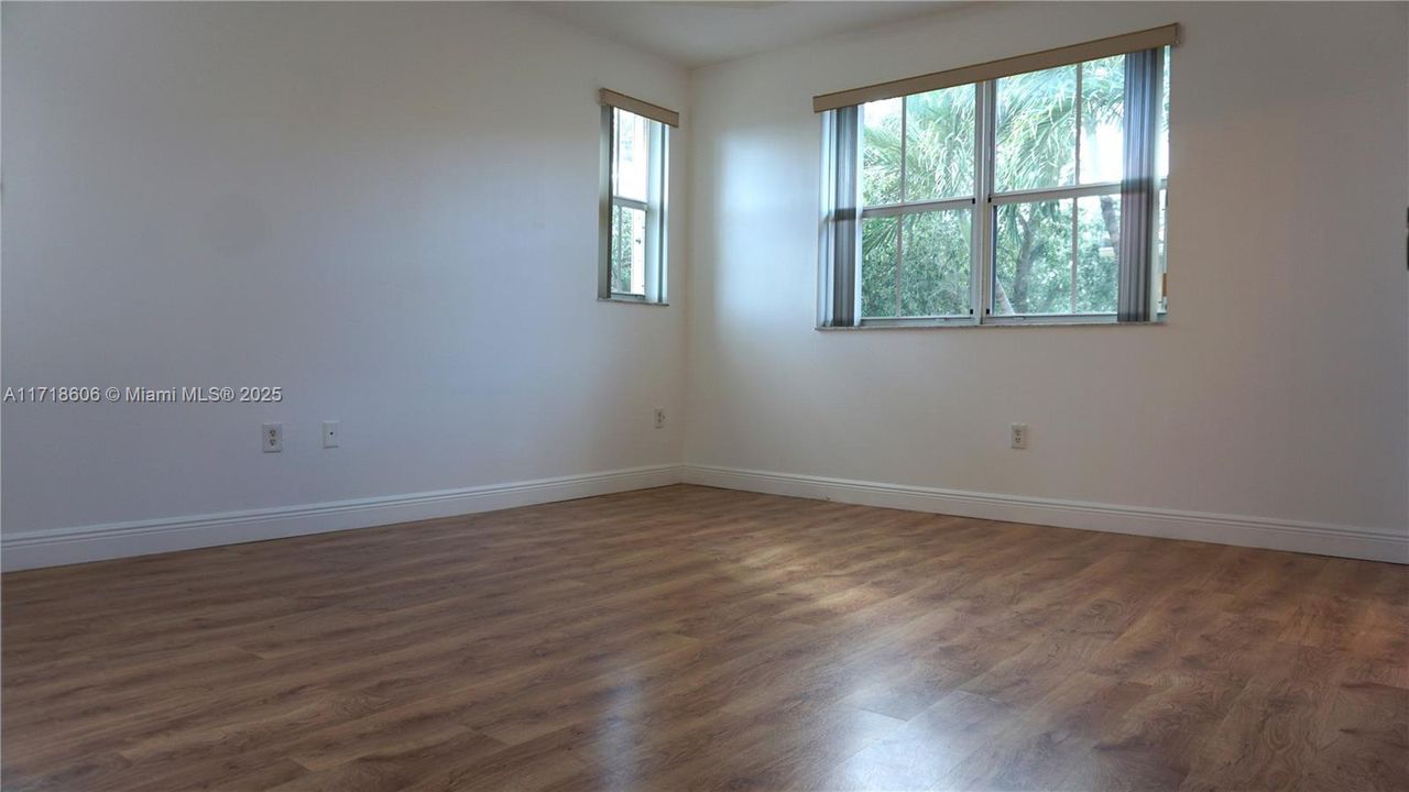 spacious  and bright Master bedroom.