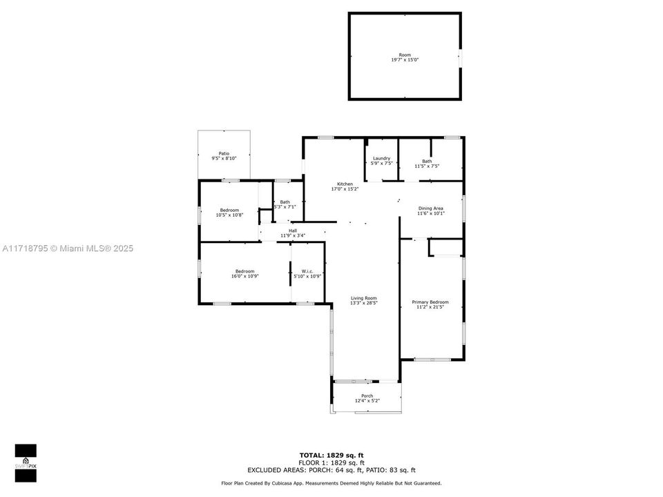 En Venta: $595,000 (3 camas, 2 baños, 1487 Pies cuadrados)