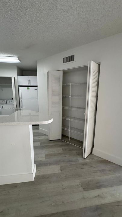 large pantry for kitchen items