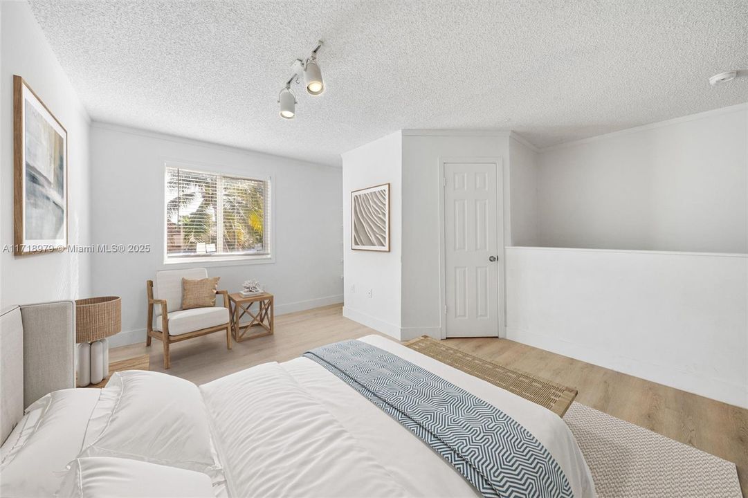 Staged Photo - Upstairs Bedroom