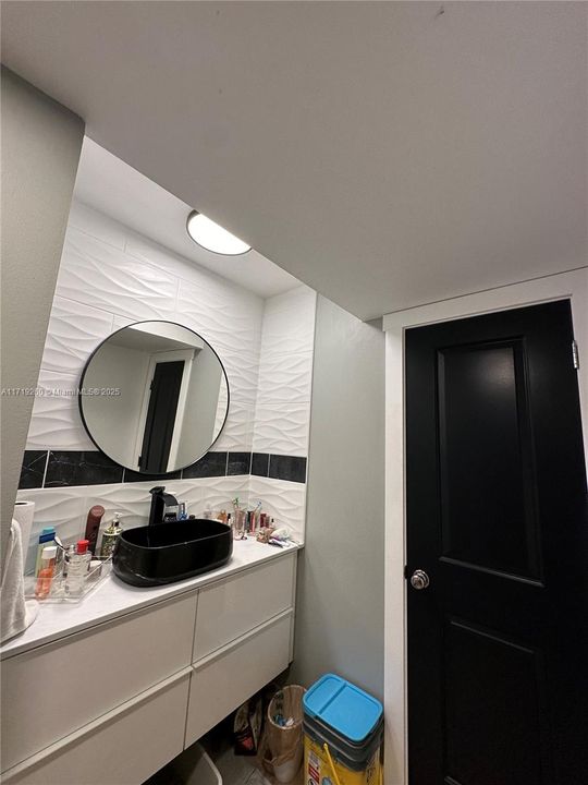 Hallway Sink and Mirror