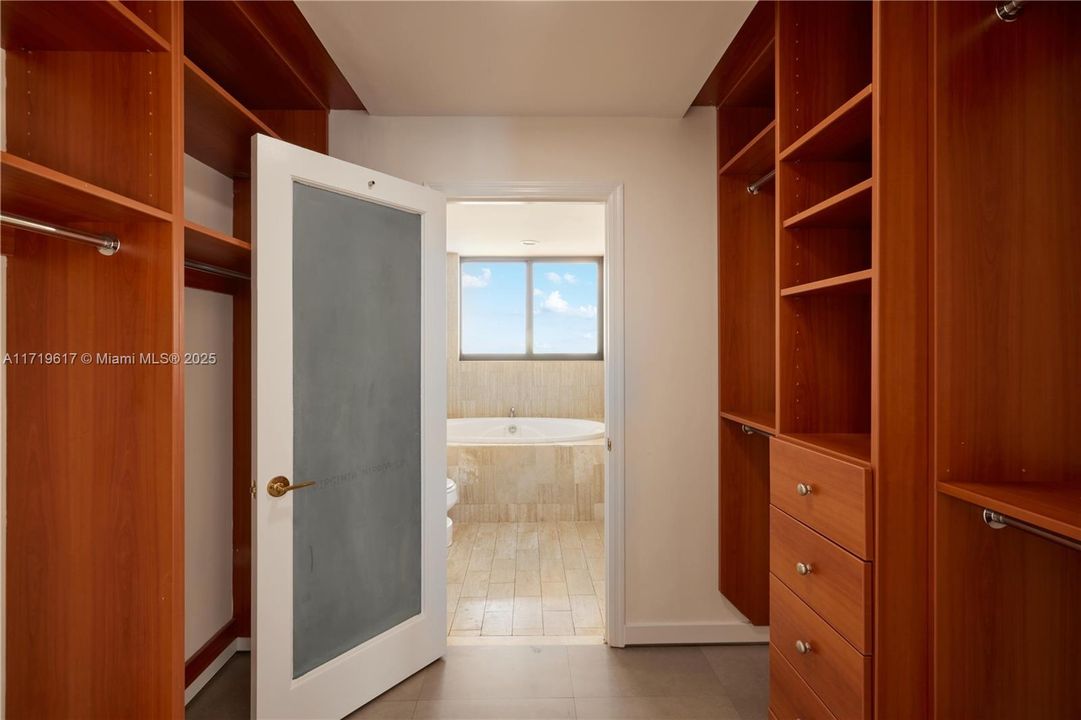 Primary Walk-in Closet