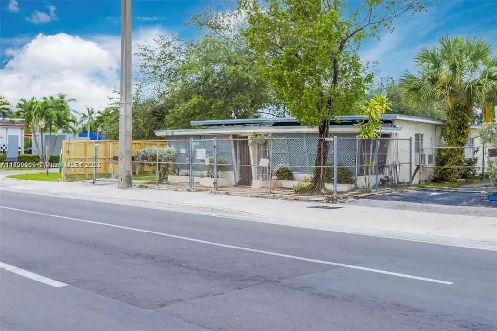 Front View Gated Property