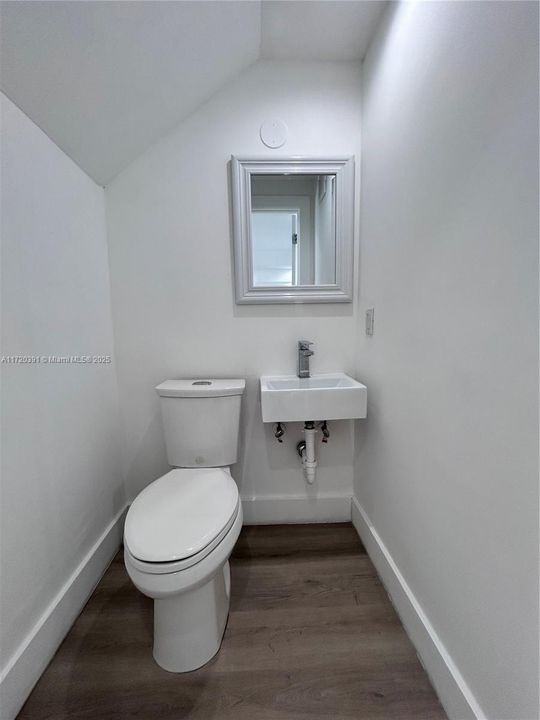 First Floor Half Bathroom