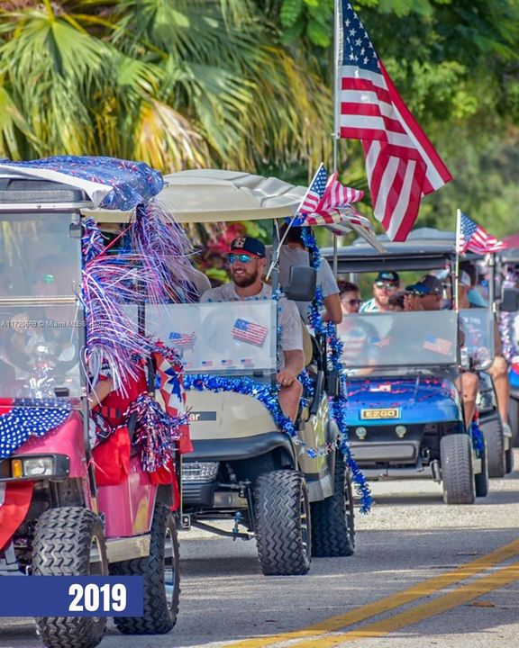 Cutler Bay golf cart parades