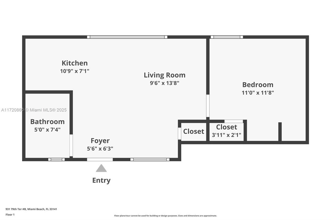 For Rent: $1,695 (1 beds, 1 baths, 457 Square Feet)