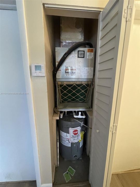 151 Unit 6 A/C & Water Heater