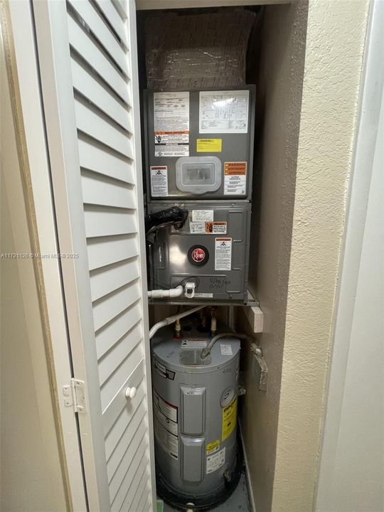 131 Unit 6 A/C & Water Heater