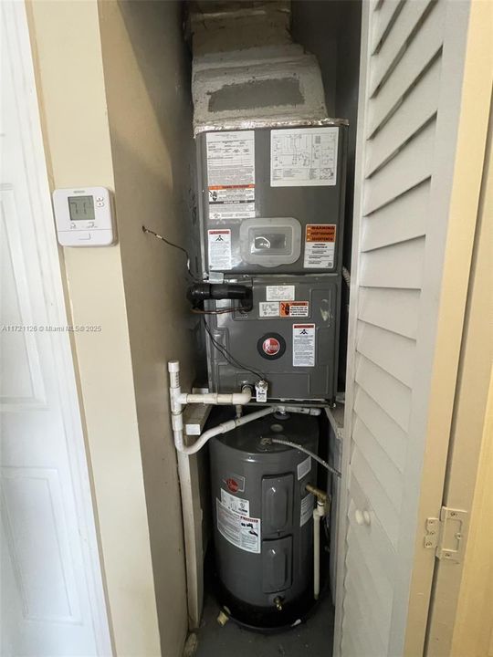 151 Unit 7 A/C & Water Heater