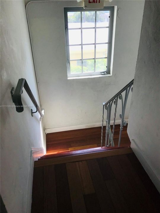 Stairwell to Unit