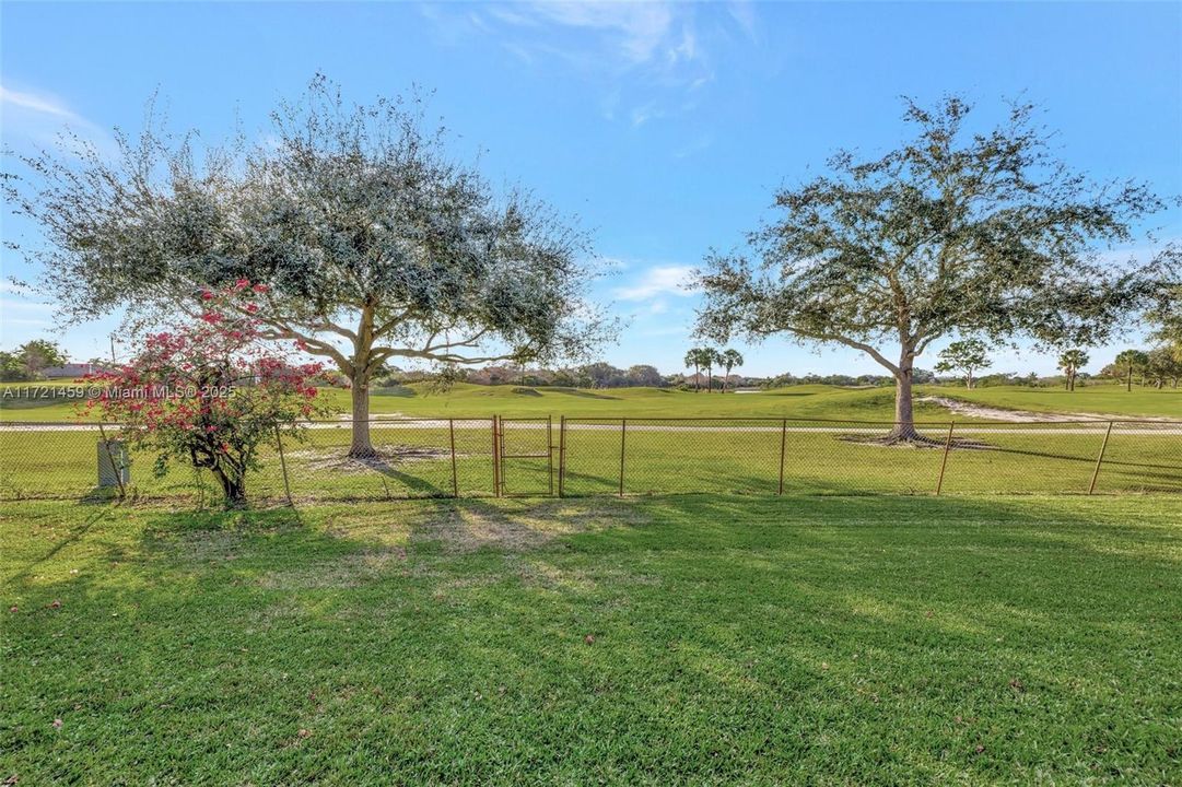 Let your dog and kids run wild in your fenced in yard