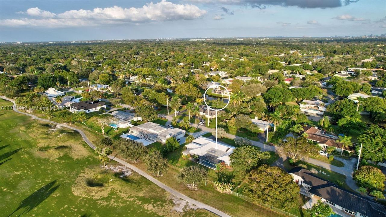 Prime real estate on a large lot