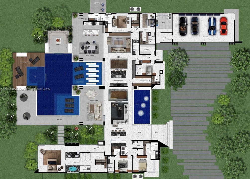 Activo con contrato: $8,150,000 (6 camas, 7 baños, 6860 Pies cuadrados)