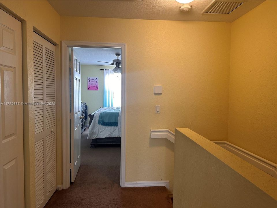 Between upstairs bedrooms