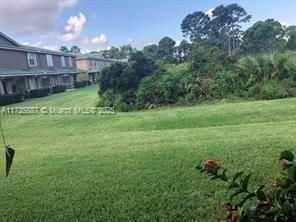 Preserve outside the back of unit