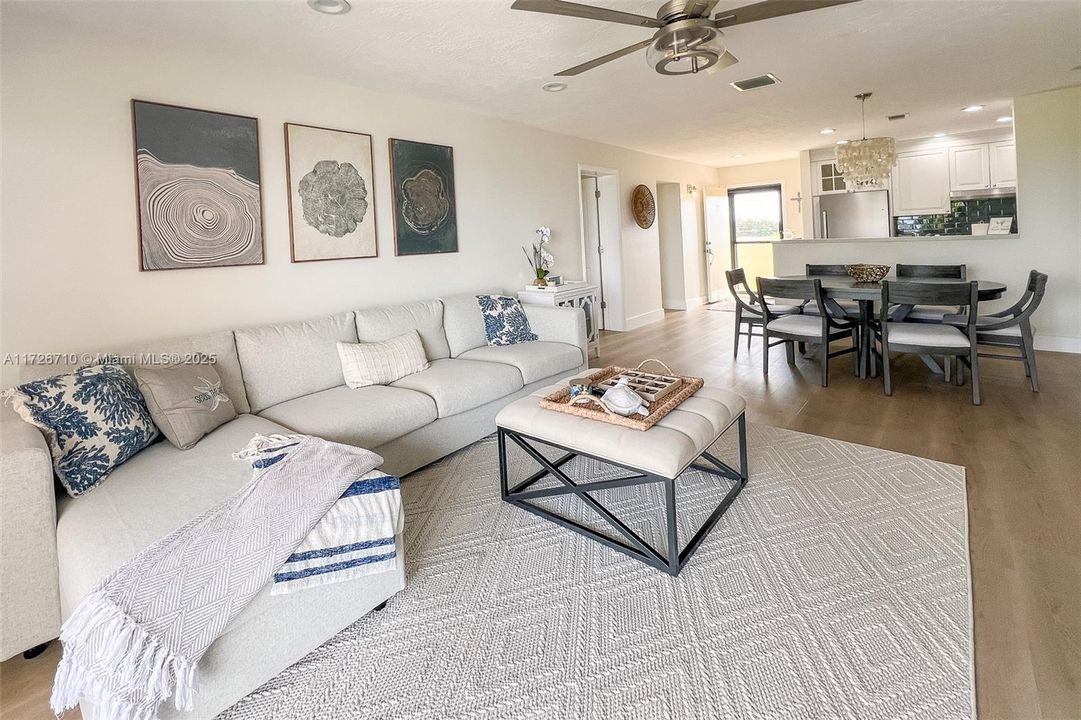 Open Bright Living Room