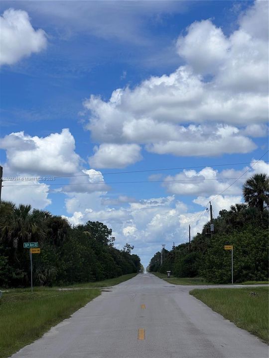 Paved Road View of Desoto Blvd and 36th Ave SE