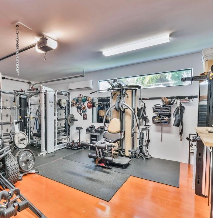 air conditioned garage
