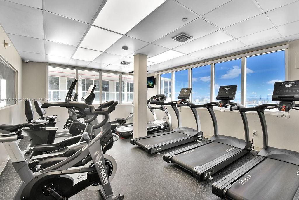State-of-the-art fitness center with cardio equipment and ocean views. Enjoy an active lifestyle without leaving your building.