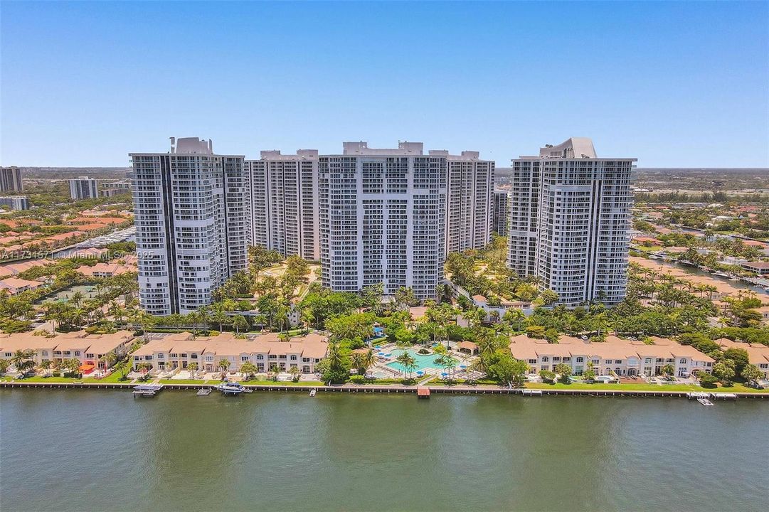 The Point seen from a drone.