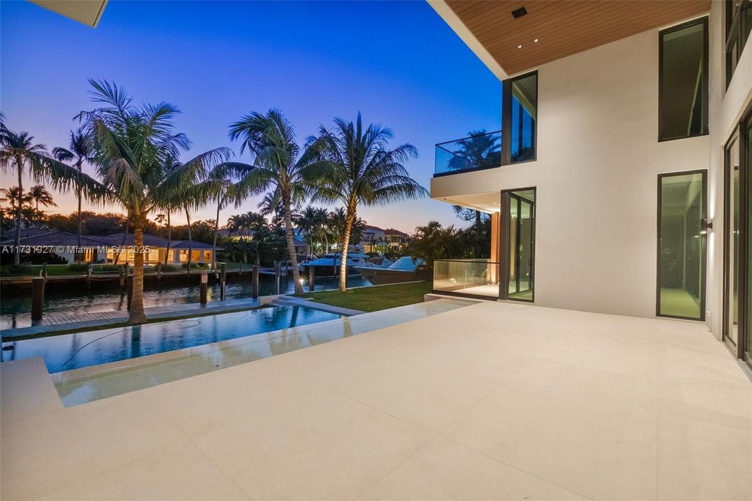 Covered Terrace first floor