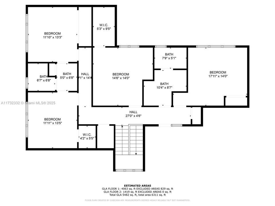 合同活跃: $4,195,000 (6 贝兹, 7 浴室, 5659 平方英尺)