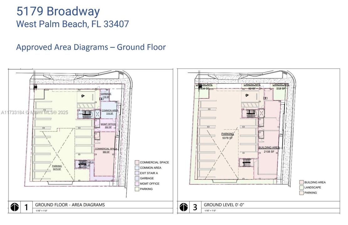Approved Area Diagram - Ground Level