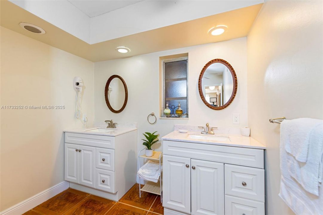Master bathroom
