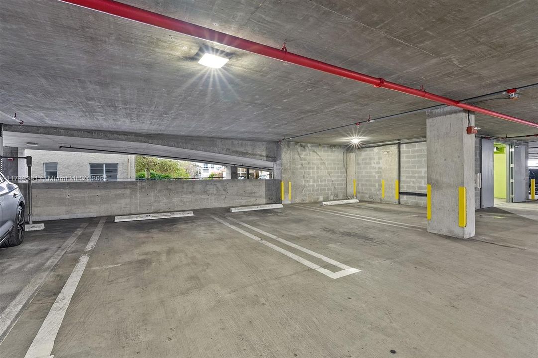 2 side-by-side parking spaces