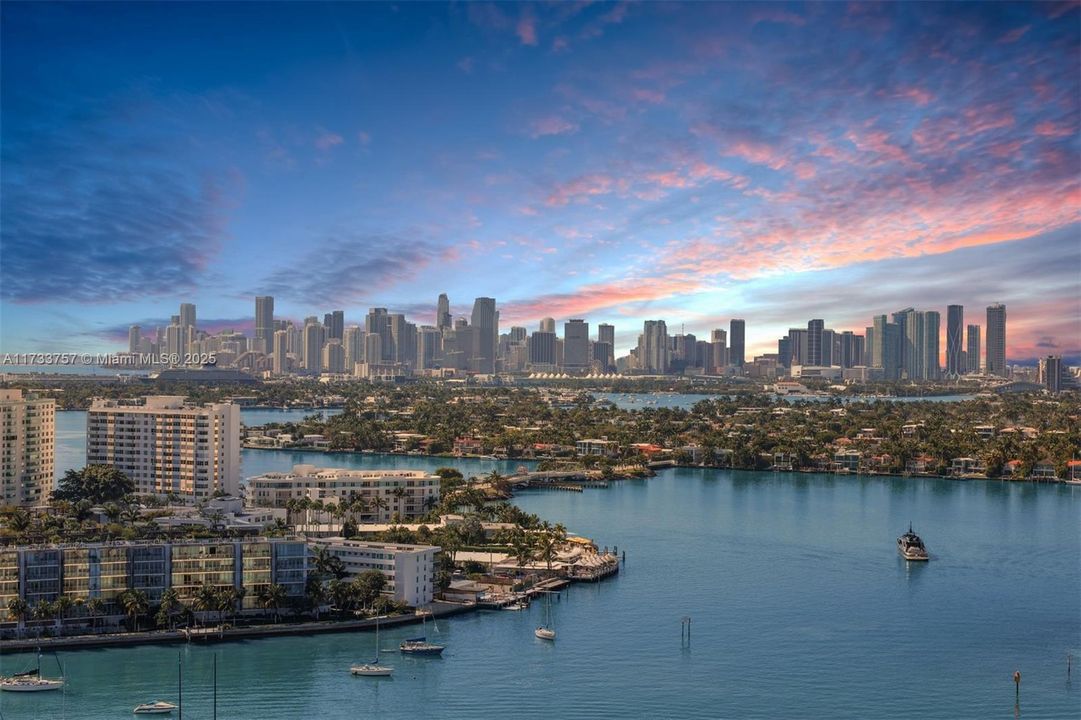 Incredible sunset Views