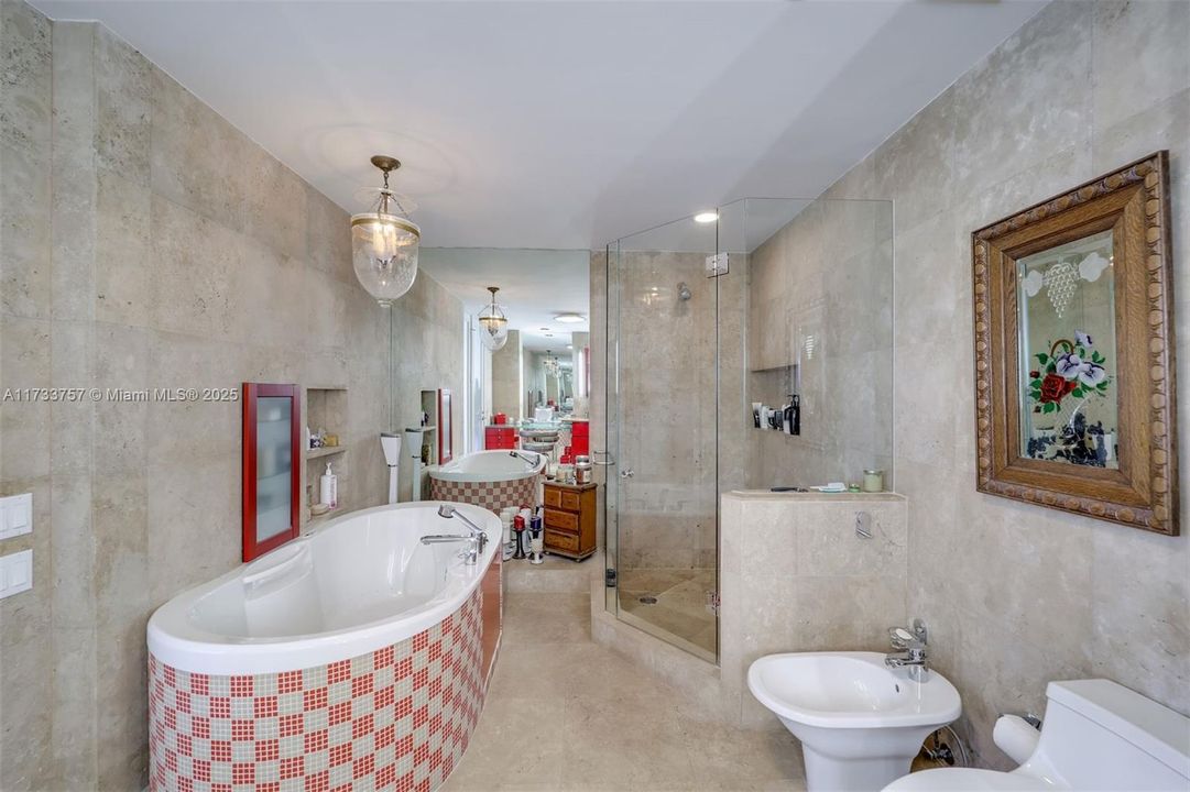 Separate Tub and Shower