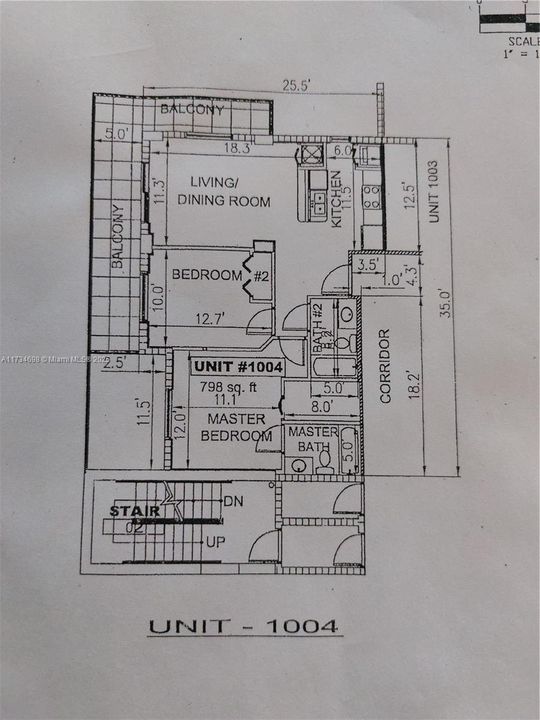 For Sale: $330,000 (2 beds, 2 baths, 798 Square Feet)