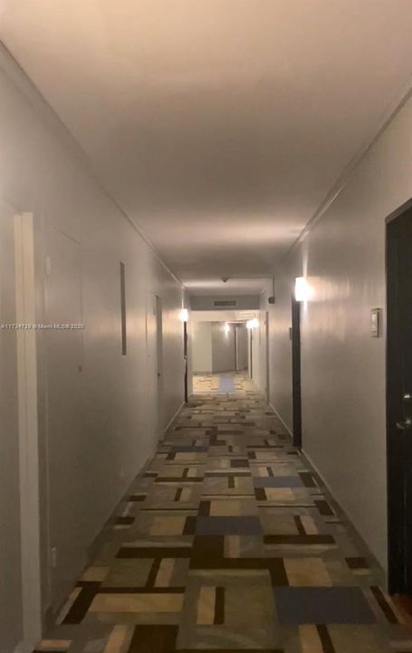 hall in the building