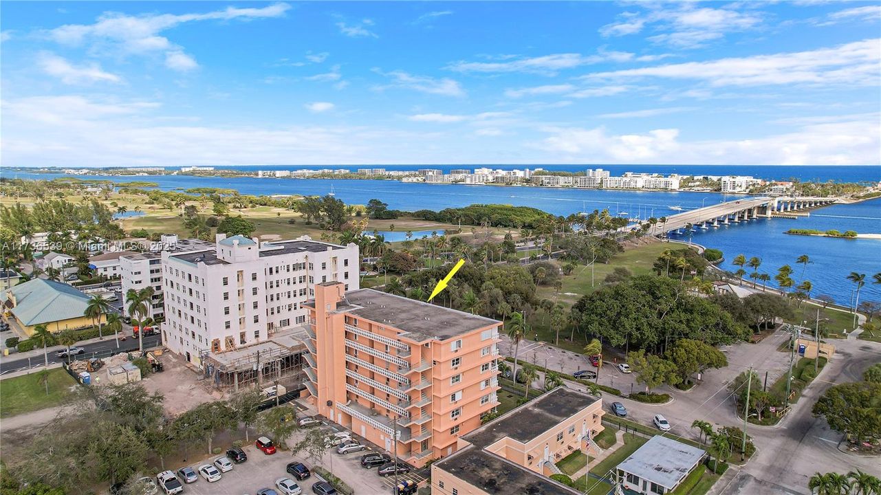 Next to Gulf Stream Hotel (under renovation)