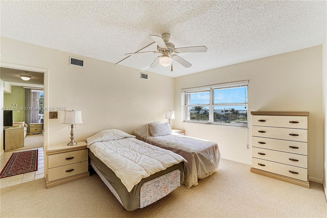 South facing Bedroom