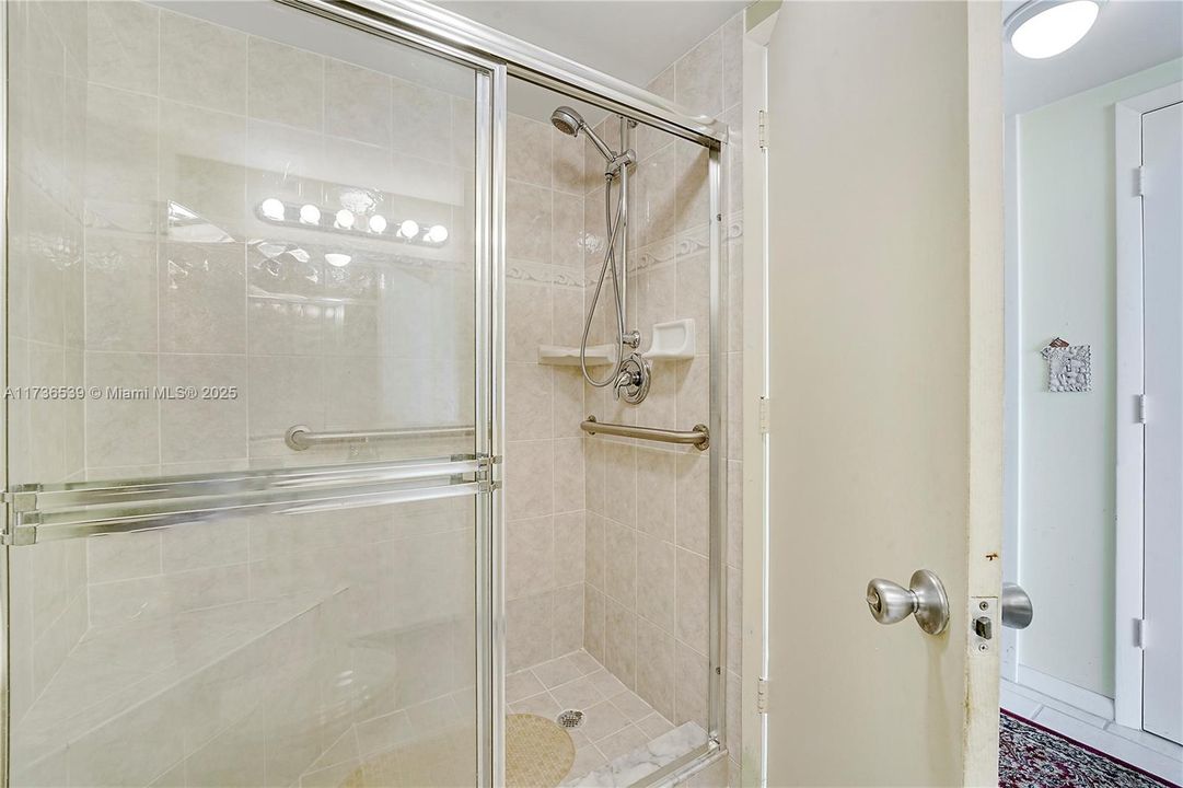 Easy Access Tile Shower