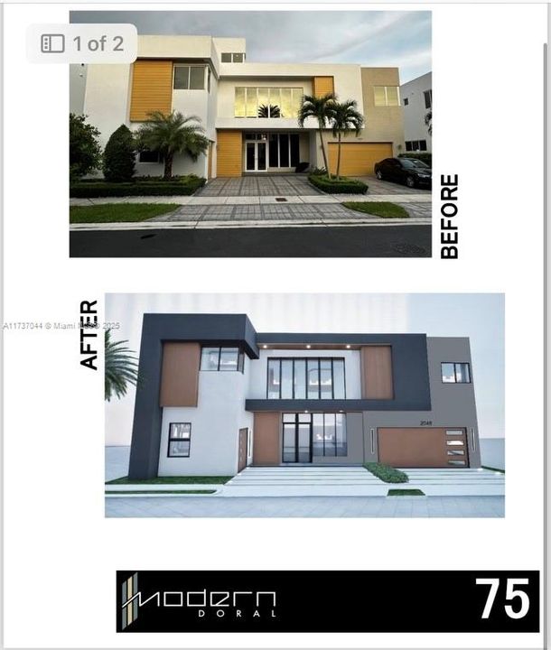 Options to upgrade exterior