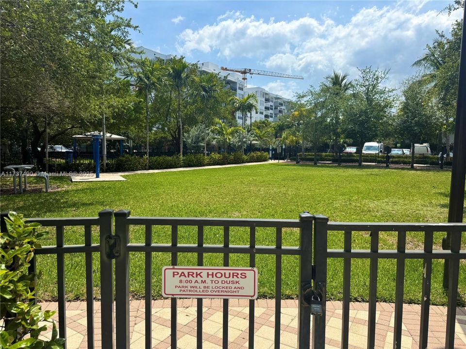 Several Parks to walk to