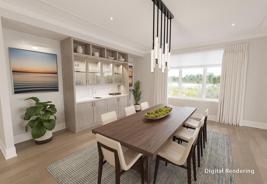 Dining Room Rendering