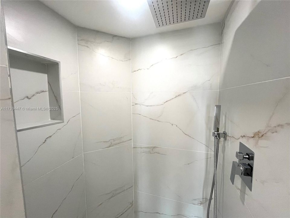 porcelain shower walls