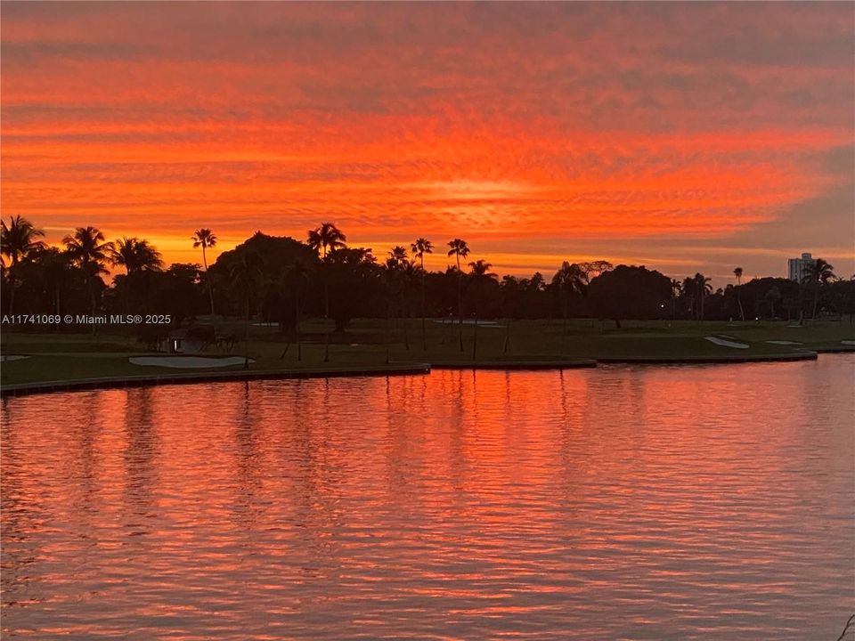 Every evening you'll be treated to another beautiful sunset.