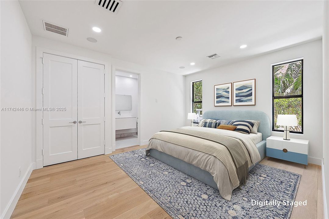 Guest Bedroom - Digitally Staged
