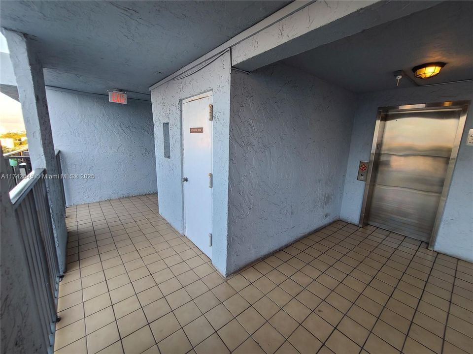 From the elevator, take 2 rights to your Penthouse..