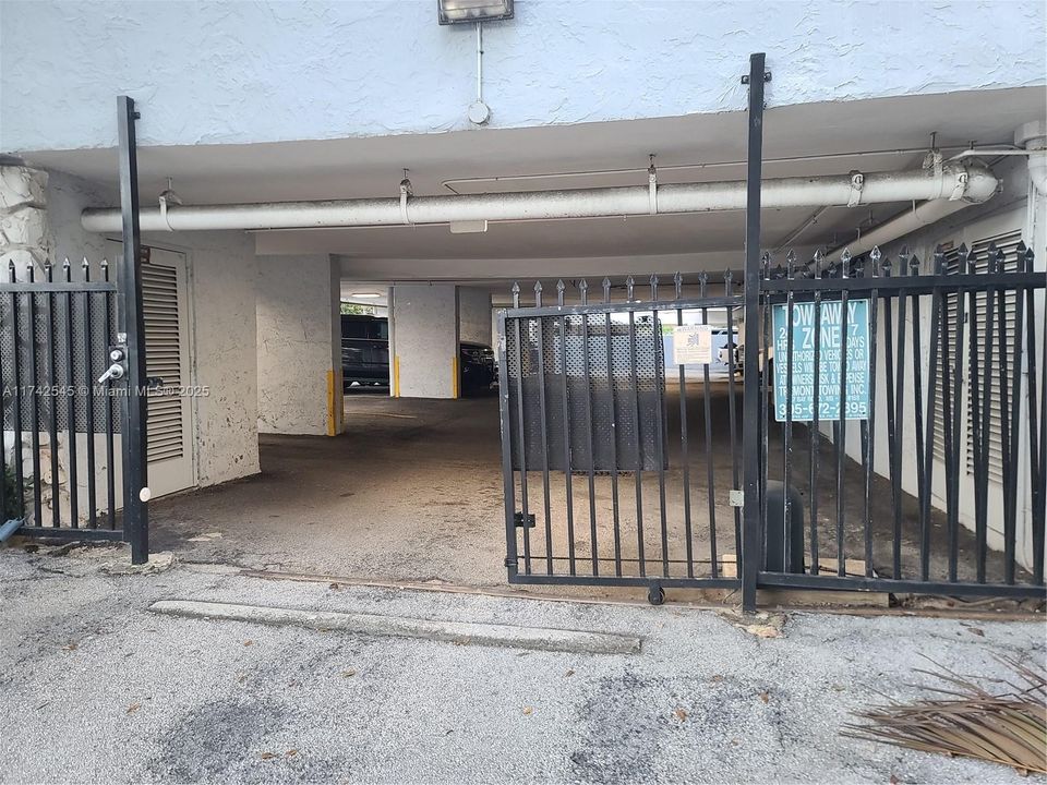 Gated Garage