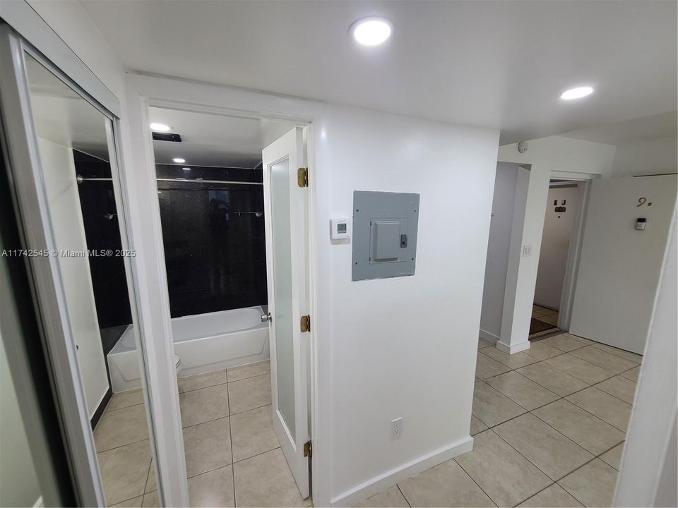 Hallway to Bedroom & Bathroom
